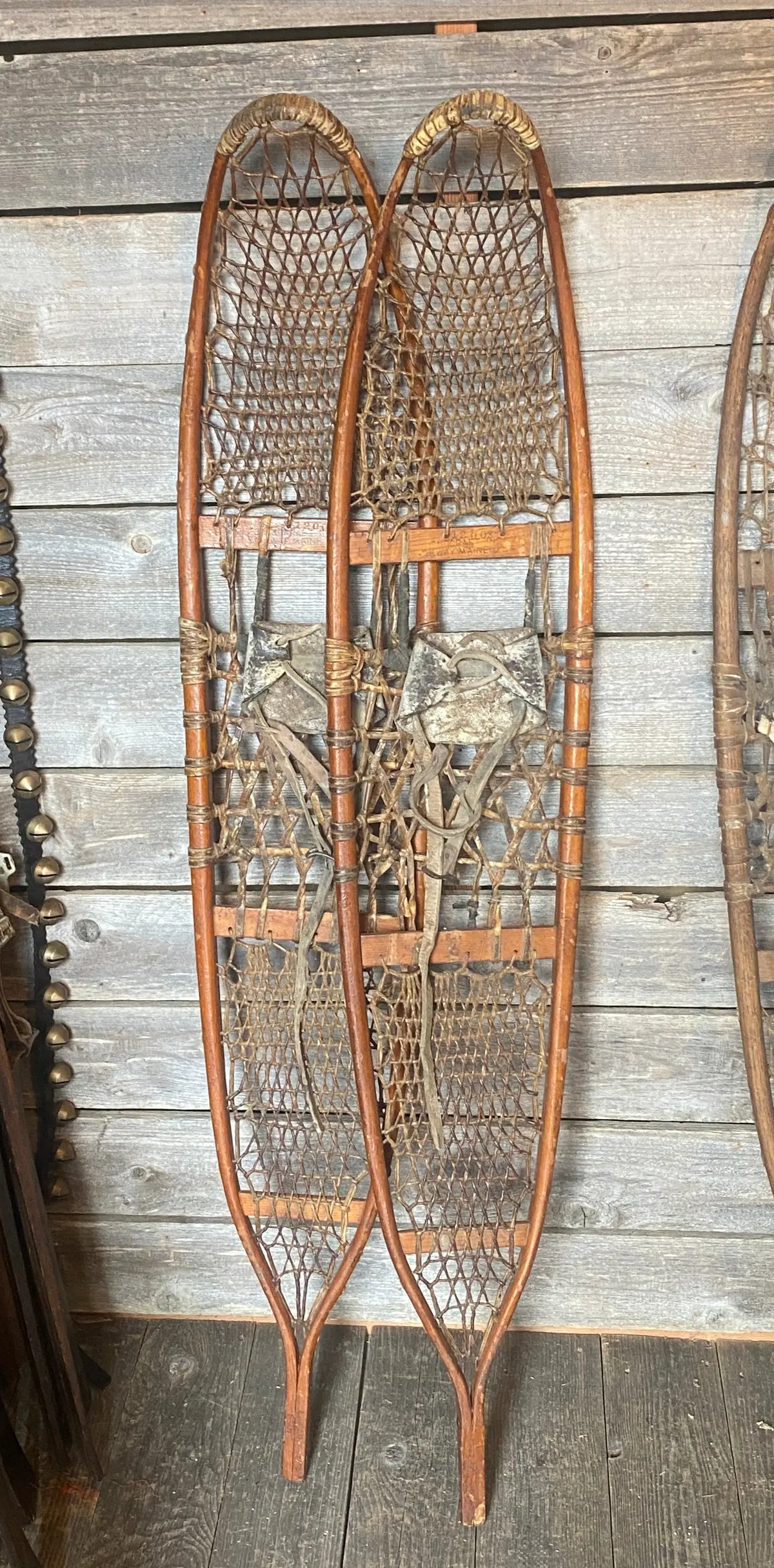 Usa Military Snowshoes - Vintage 58" Long Trail Style 1