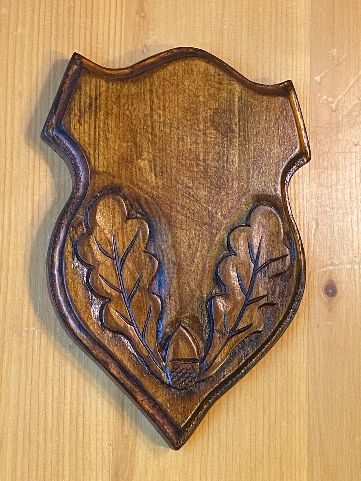 Wood Plaque - For Antlers Or Other Projects 1