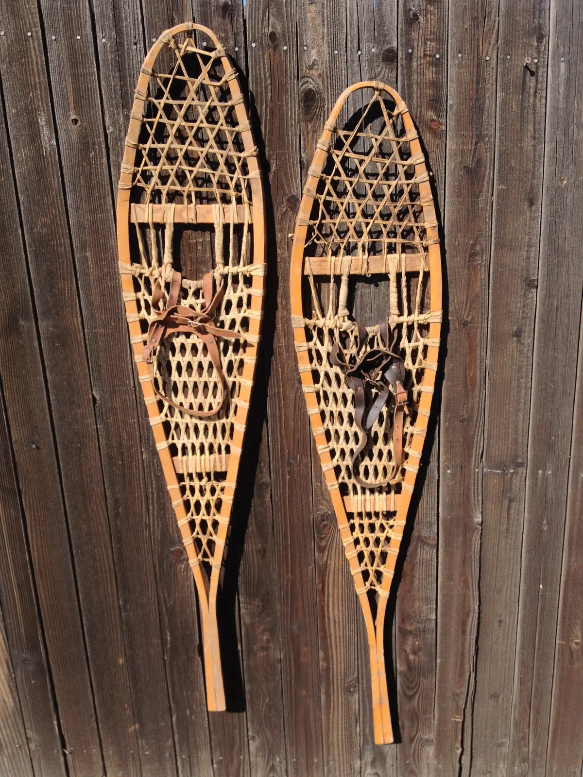 Pickerel Style Canadian Snowshoes 2