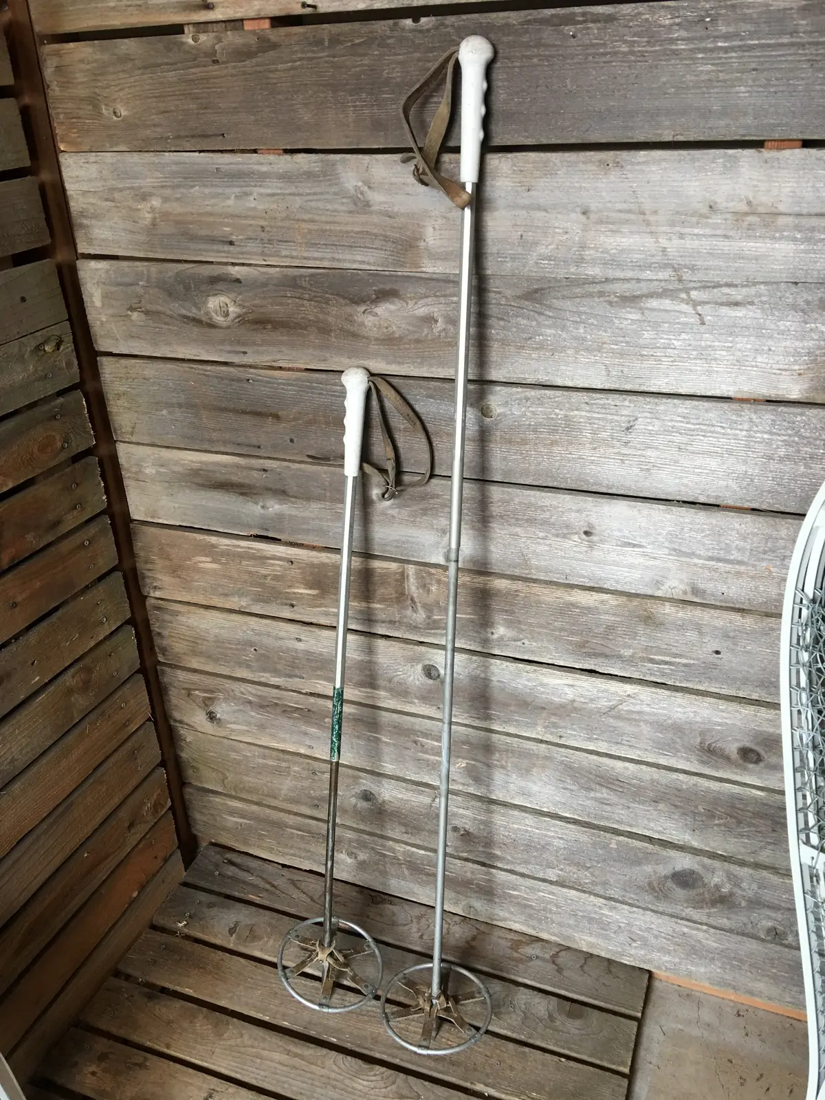 Vintage Adjustable Ski Poles - C.A Lund - Us 1