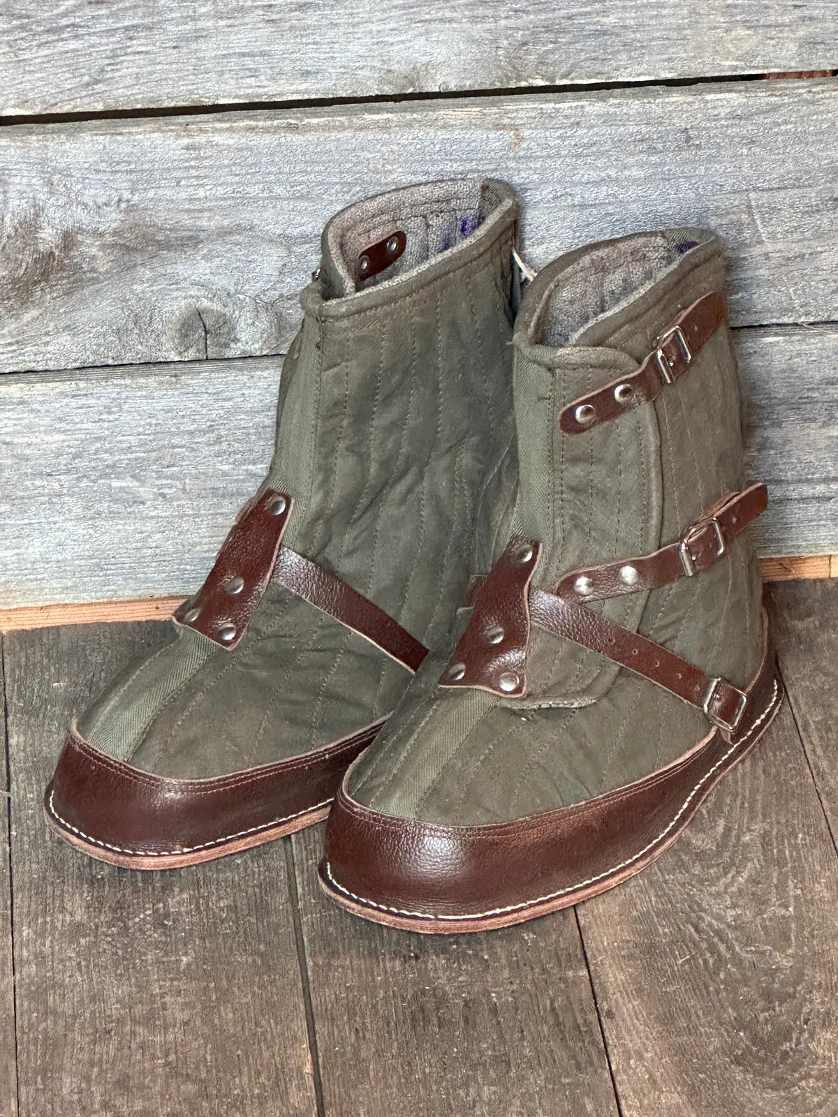 Vintage Mountain Trooper Winter Overboots 1