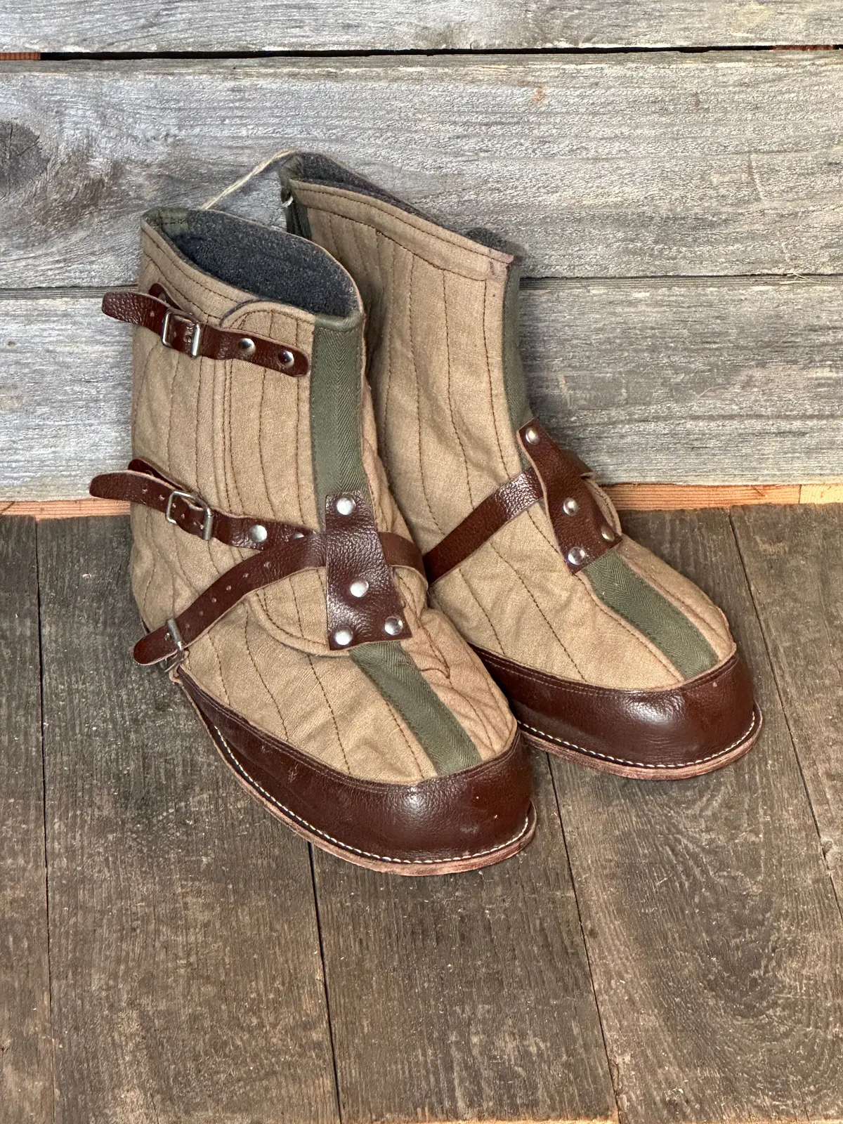 Vintage Mountain Trooper Winter Overboots 1