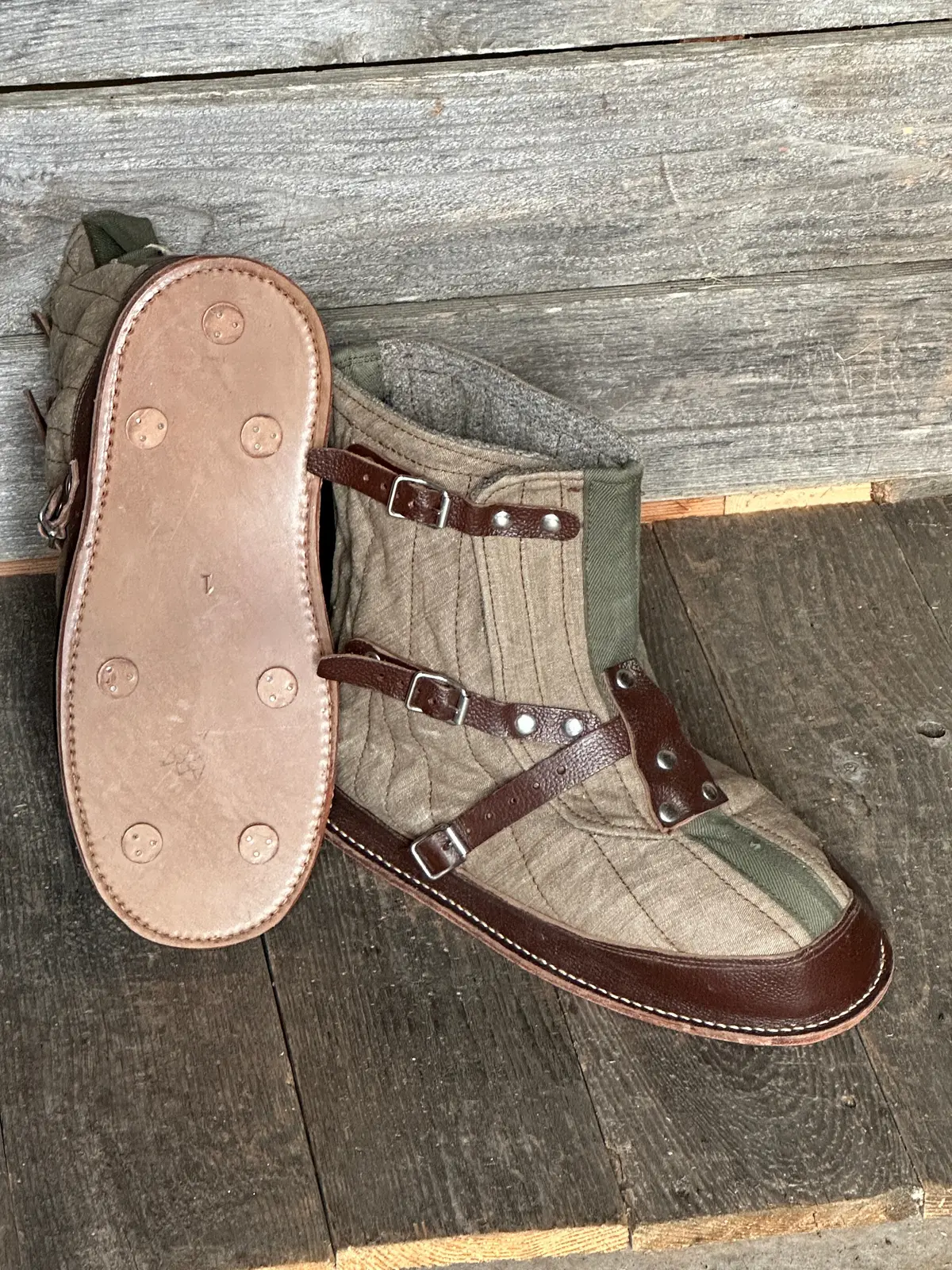 Vintage Mountain Trooper Winter Overboots 1
