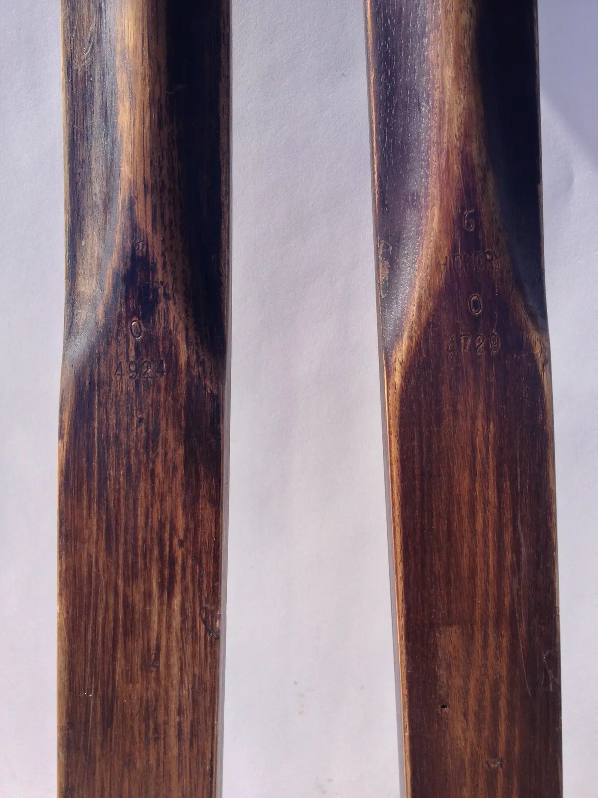 Vintage Skis - Northland Northbilt Hickory Skis 2