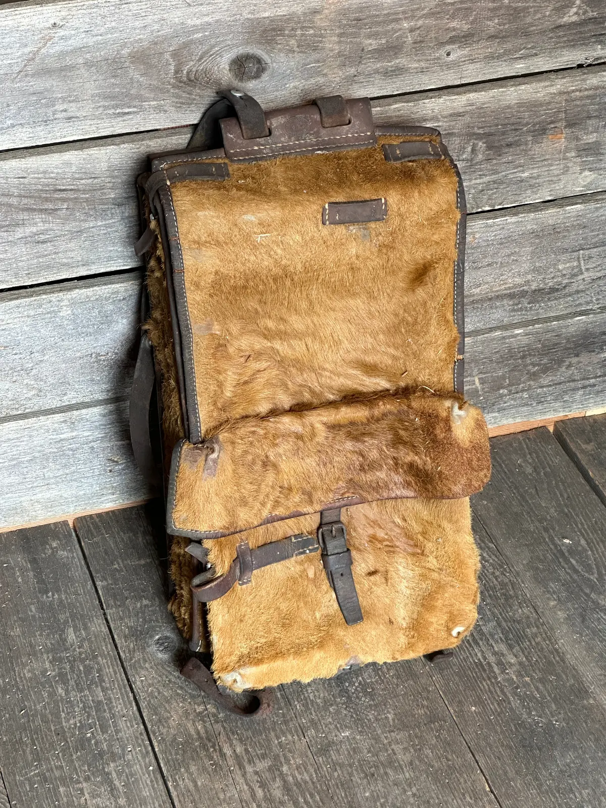Swiss Cowhide Backpack 1
