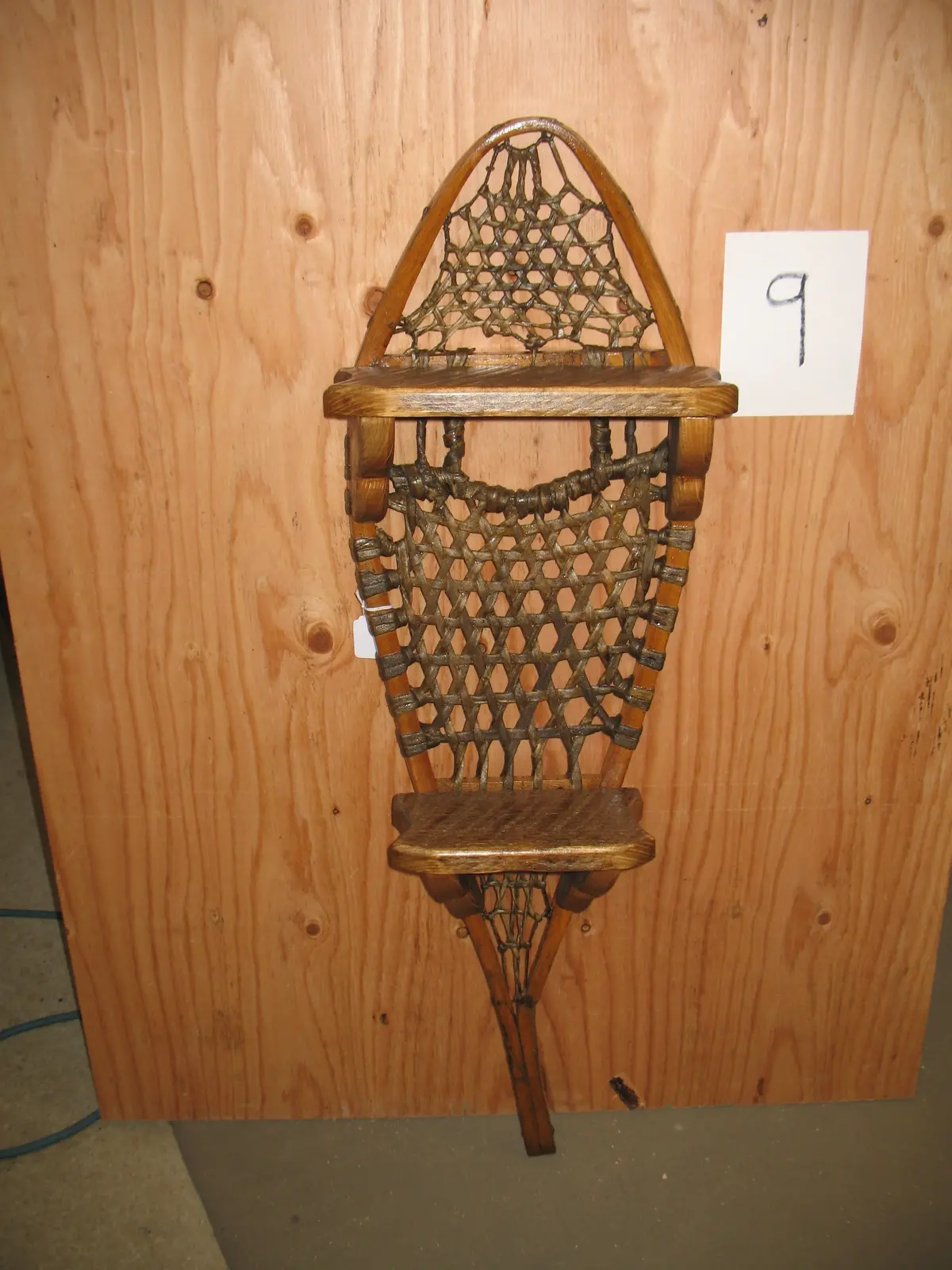 Vintage Snowshoe Shelf - Single 1