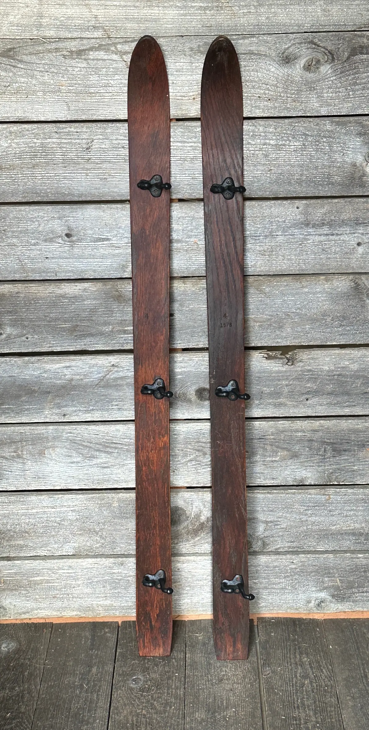 Vintage Rounded Tip Childs Ski Coat Hooks 1