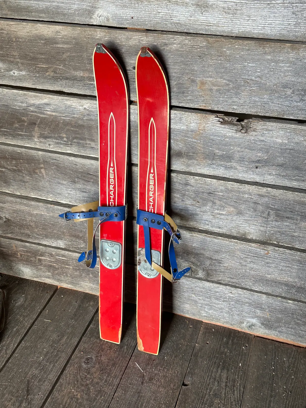 Children’S Charger Skis- Red 1