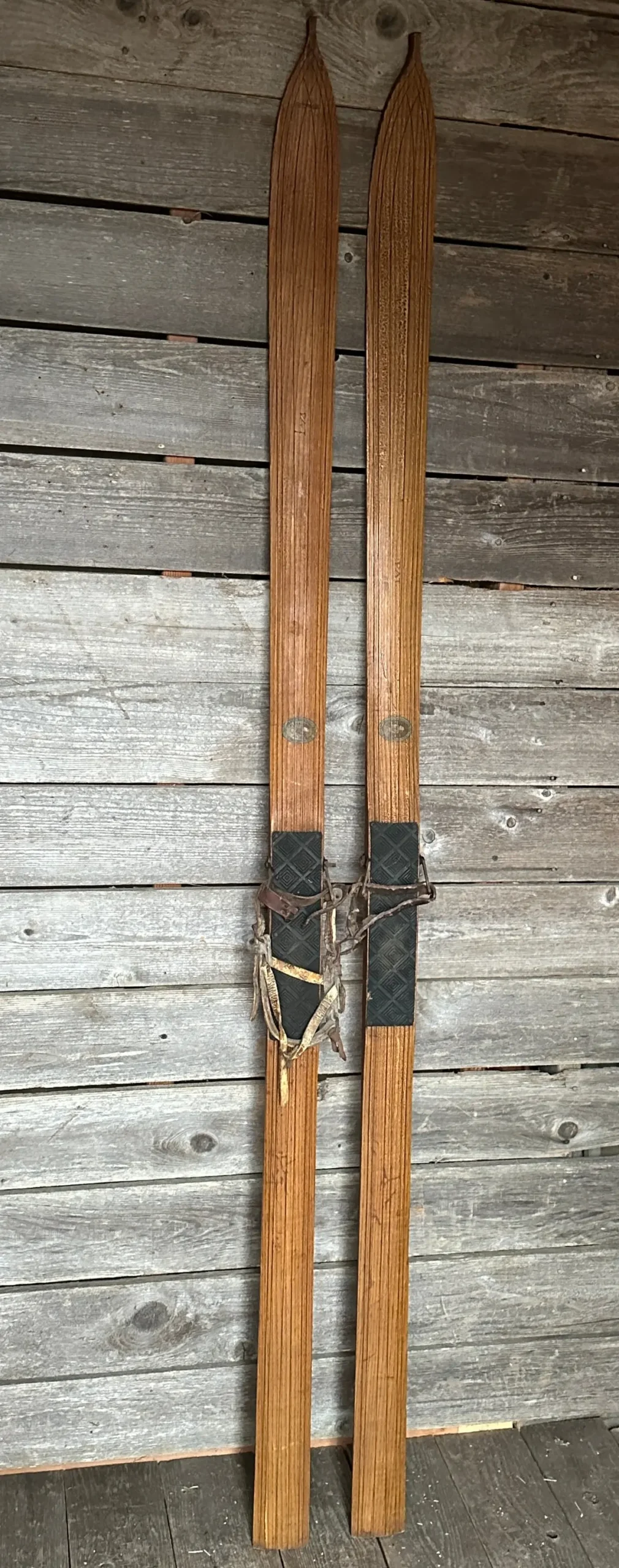 1920S Northland Pointed Tip Skis - Abercrombie And Fitch Co. 1
