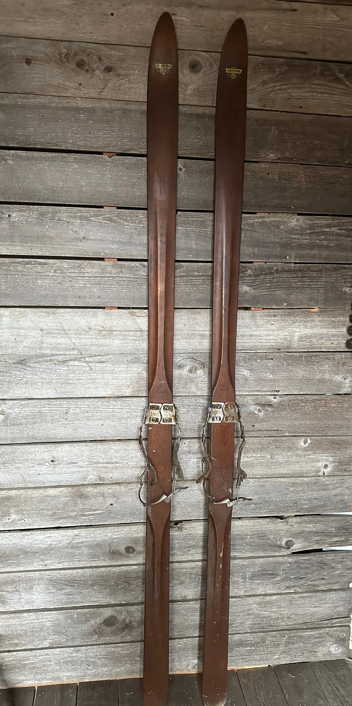 1940’S Winter King Ridgetop Skis 1