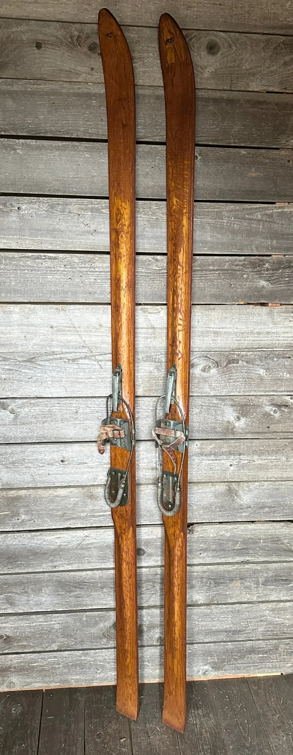 Antique Flexible Flyer - 1940S Downhill Skis 1