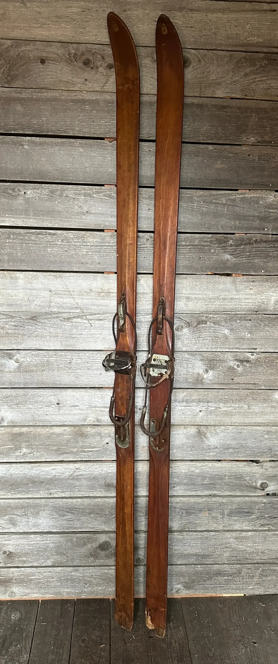 Antique Skis Hiawatha 1930S-1940S 1