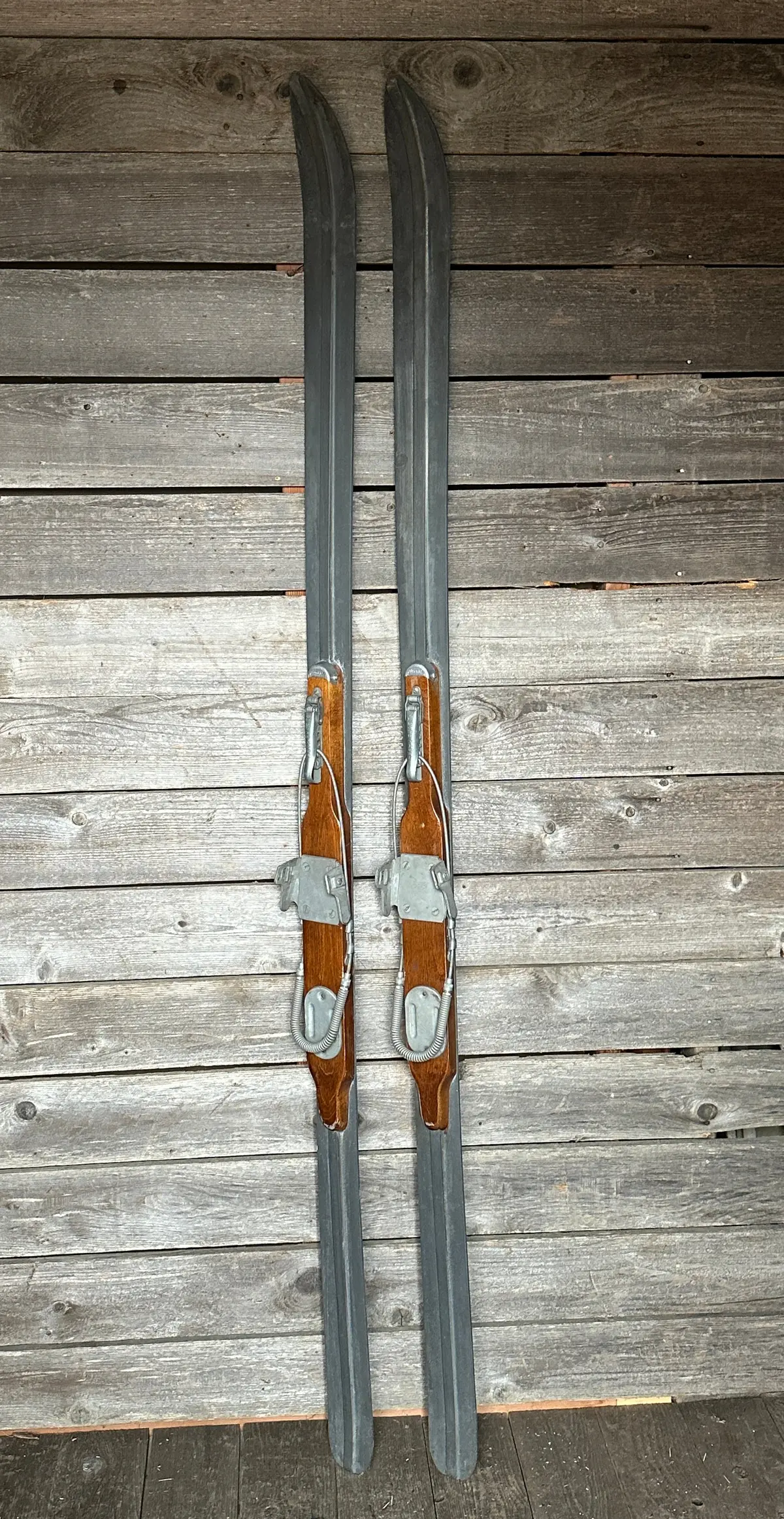 1940S Metal "Air Ski" Downhill Skis 1