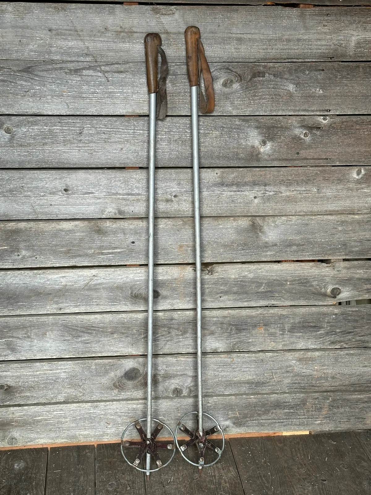 Swiss Army Ski Poles - Vintage 1