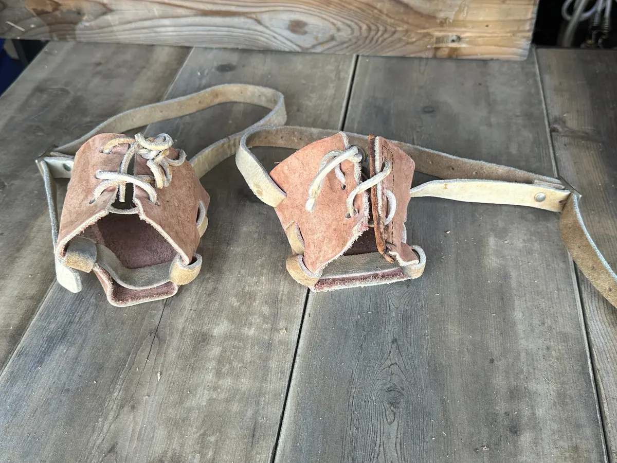 Leather Snowshoe Bindings (Replacement) 1