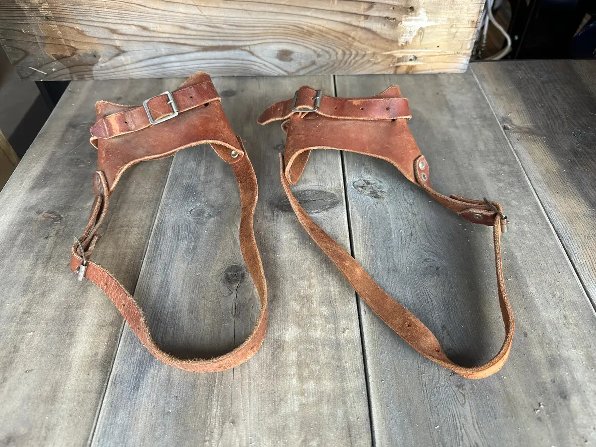 Leather Snowshoe Bindings (Replacement) 1
