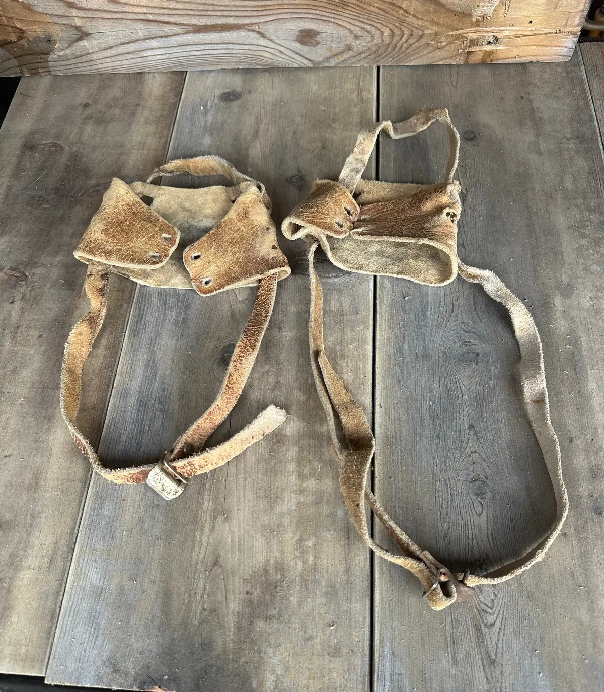 Leather Snowshoe Bindings (Replacement) 1
