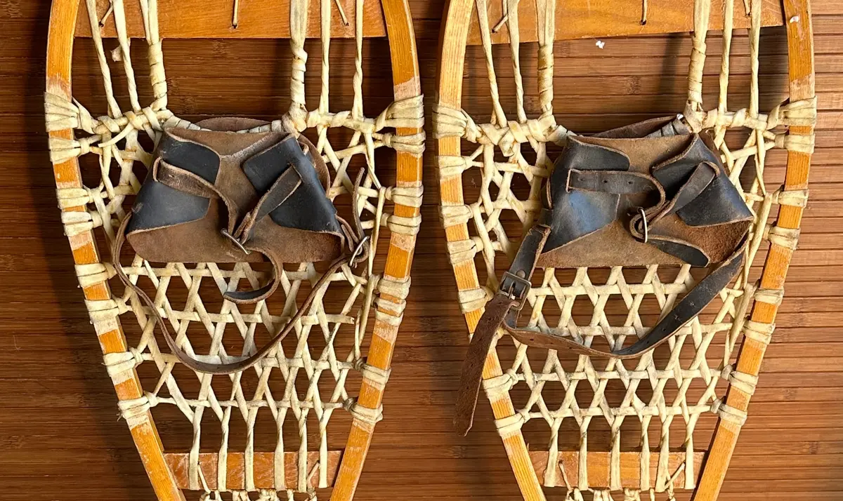 Classic Vintage Canadian Snowshoes 2