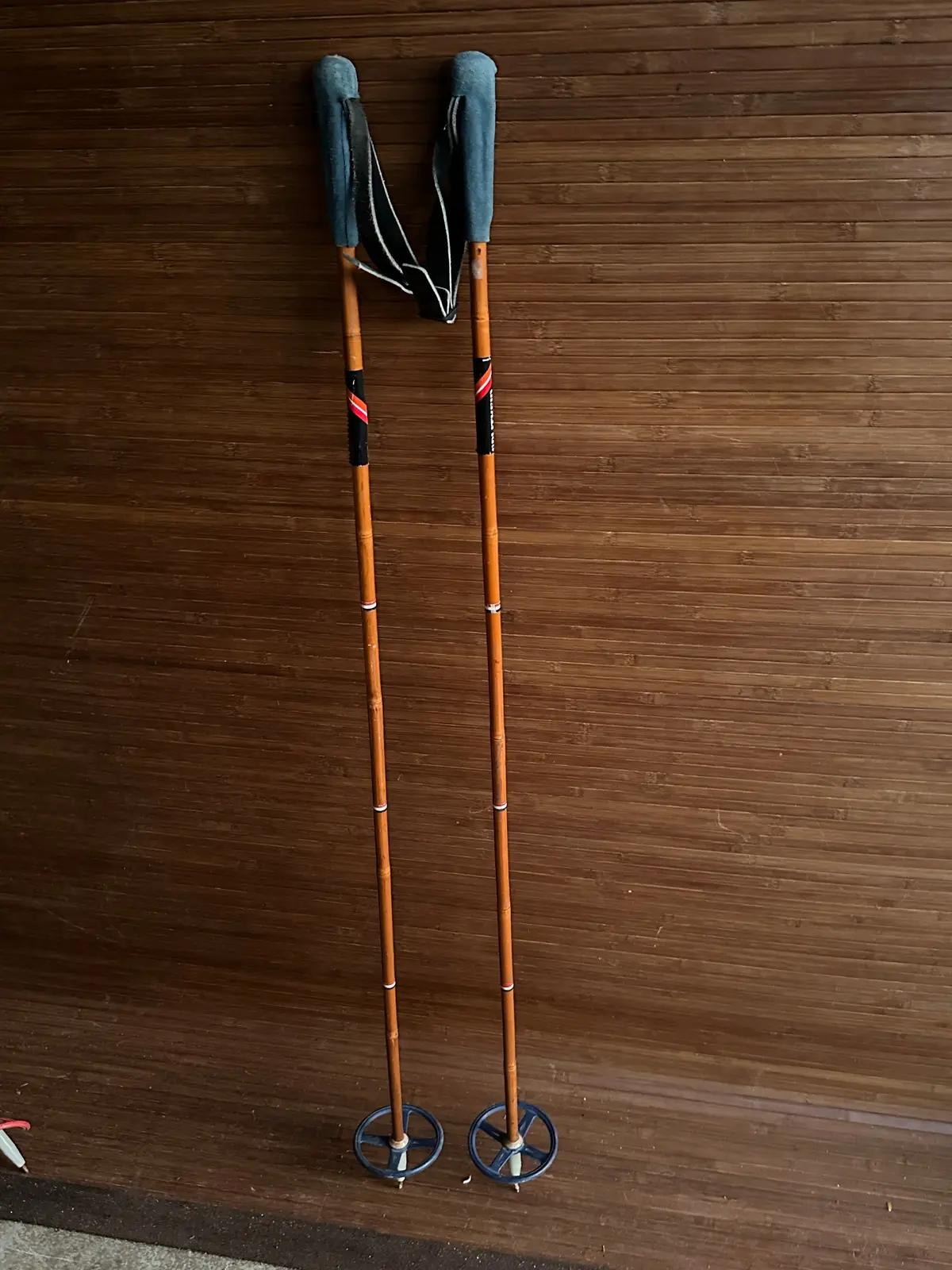 Classic Bamboo Ski Poles - Splitkein 1