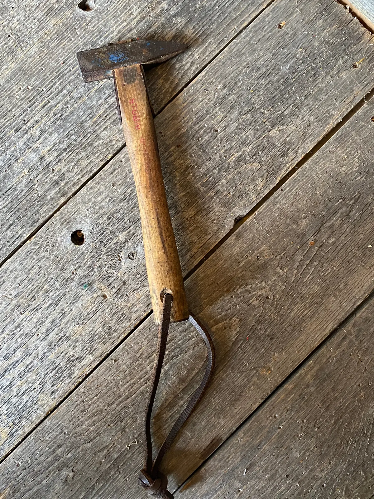 Vintage Austrian Rock Climbing Piton Hammer 1