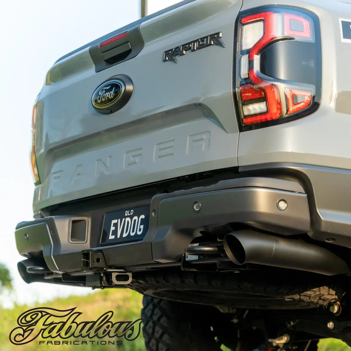 Ford Ranger Raptor Next Gen 4 Inch Exhaust Tip Conversion 1