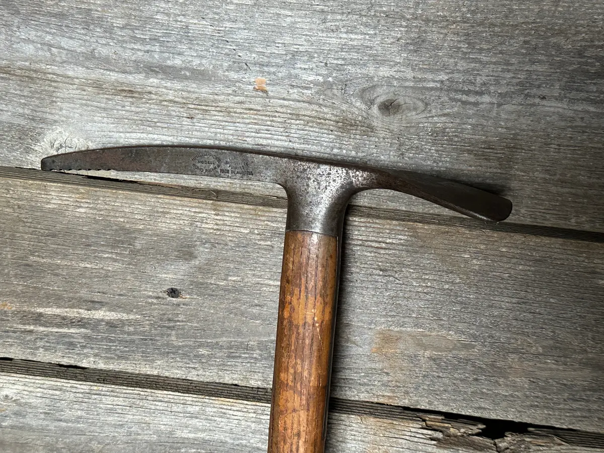 Vintage Mountaineering Ice Axe- F Ralling Fulpmes 2