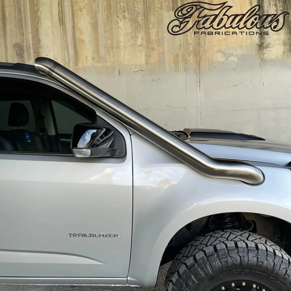 Fabulous Fabrications Stainless Snorkel (Short & Mid Entry) For Holden Colorado 7 & Trailblazer 1