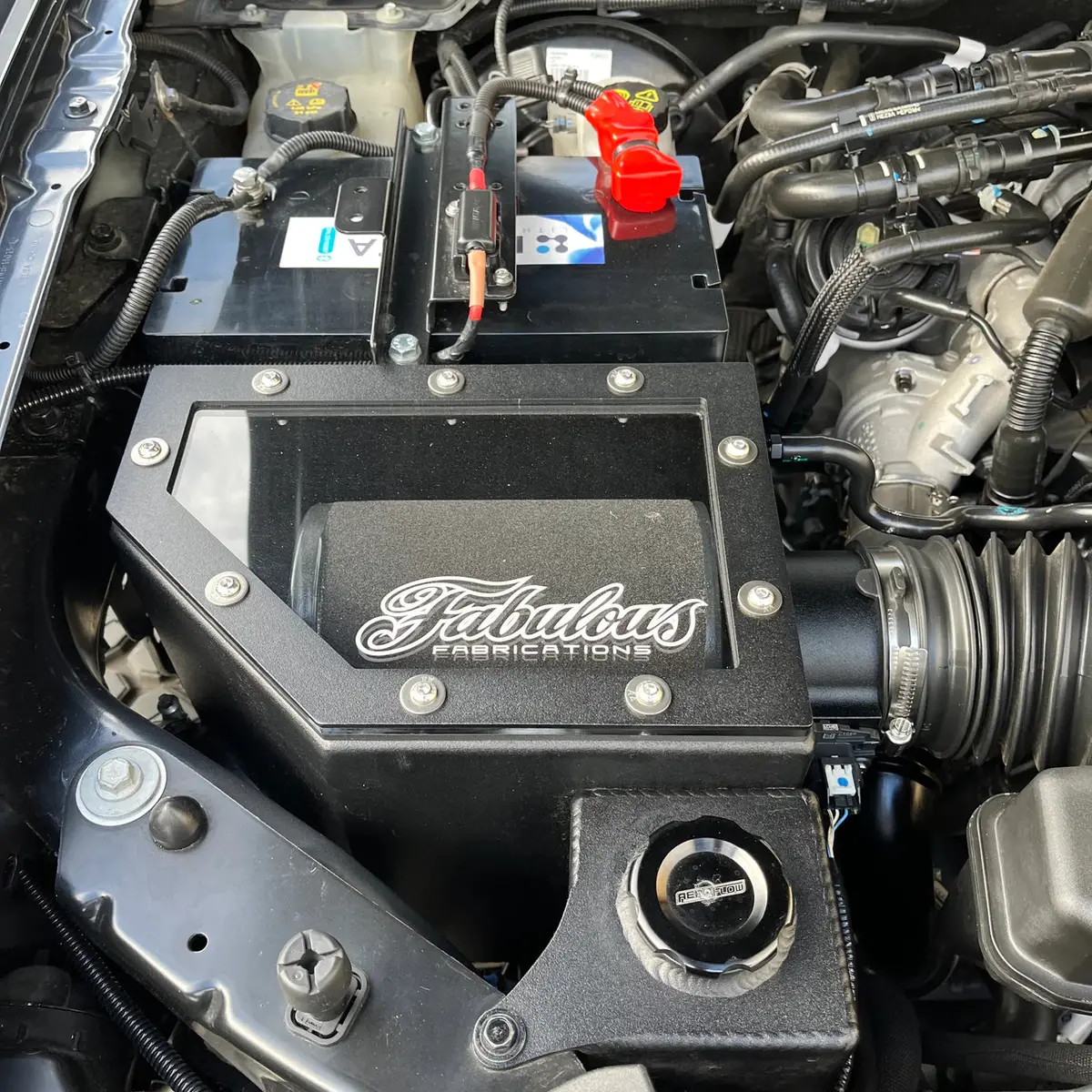 Fabulous Fabrications Ford Ranger Next Gen Alloy Airbox To Suit Fabulous Snorkel 1