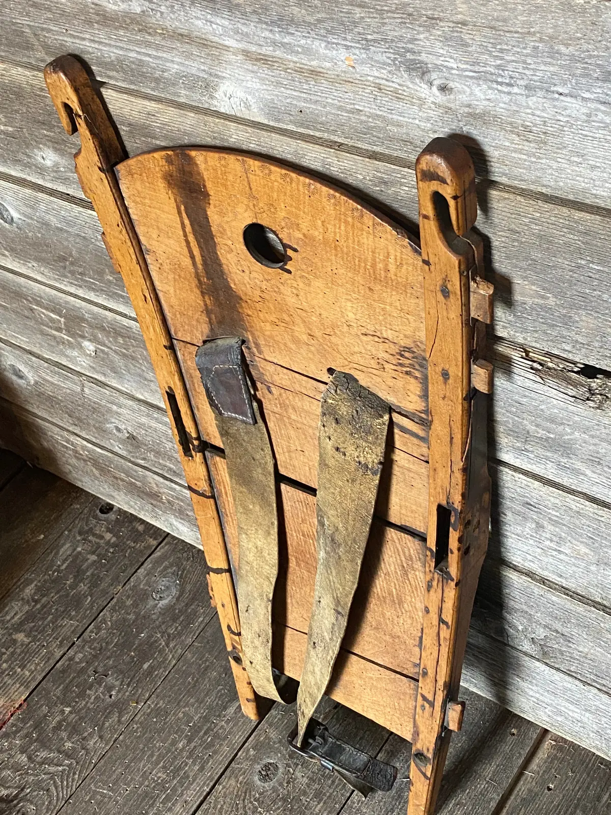 Wood Frame Backpack Vintage 1