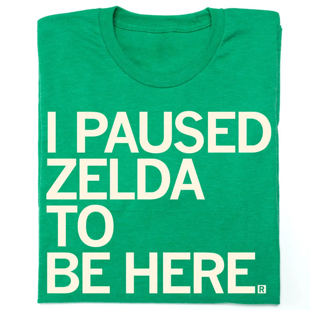 I Paused Zelda To Be Here 1