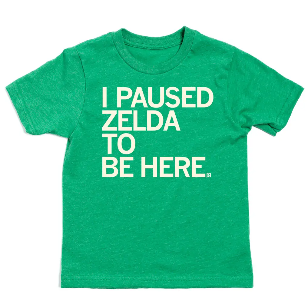 I Paused Zelda To Be Here Kids 1