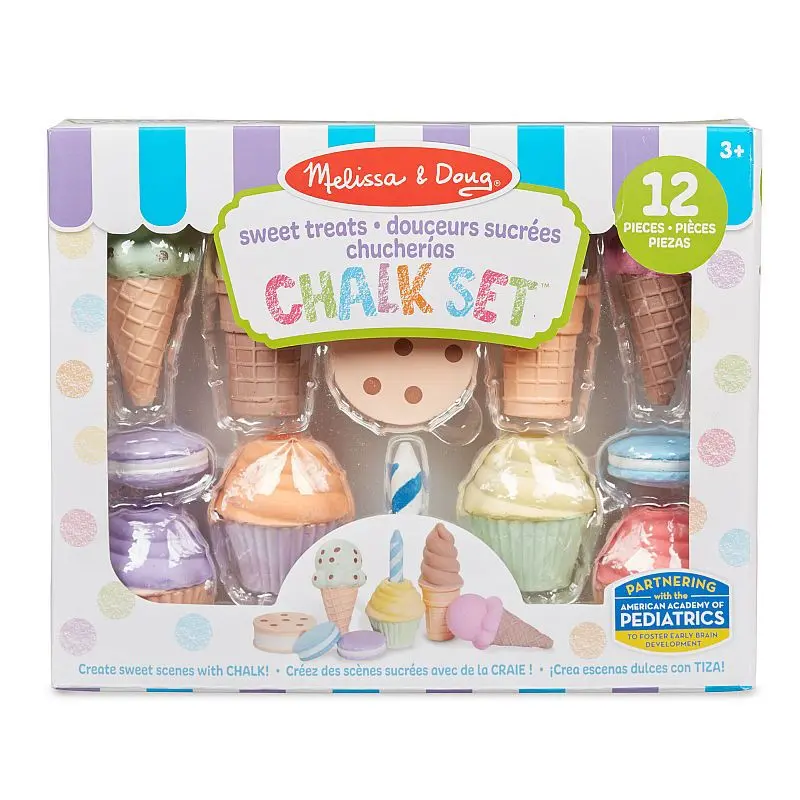 Ice Cream & Cake Chalk Set 1