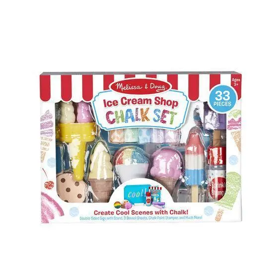 Ice Cream Shop Chalk Set 1