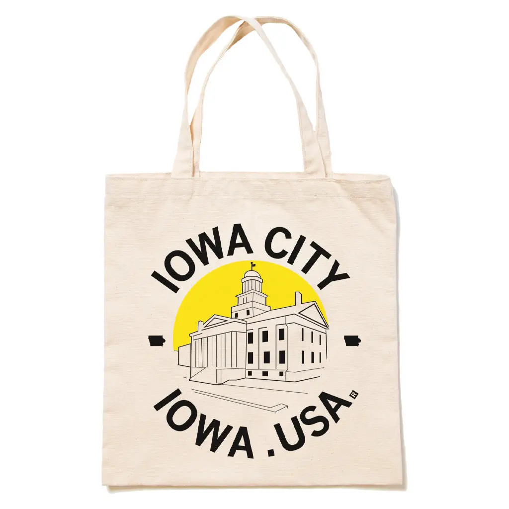 Iowa City Old Capitol Tote Bag 1
