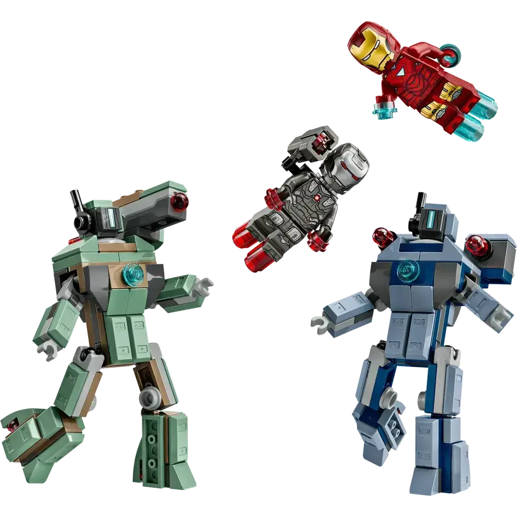 Iron Man And War Machine Vs. Hammer Drones 1