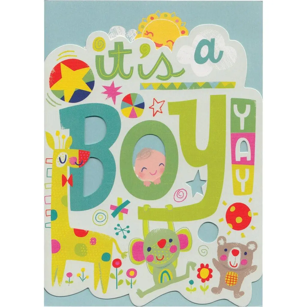 It's A Boy - Greeting Card 1