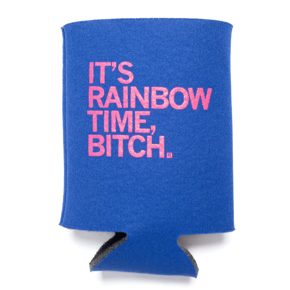Rainbow Time Can Cooler 1