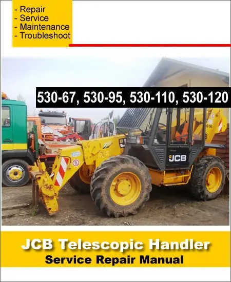 Jcb Telescopic Handler 535-67 537-120 537-130 Workshop Service Manual  #1 1