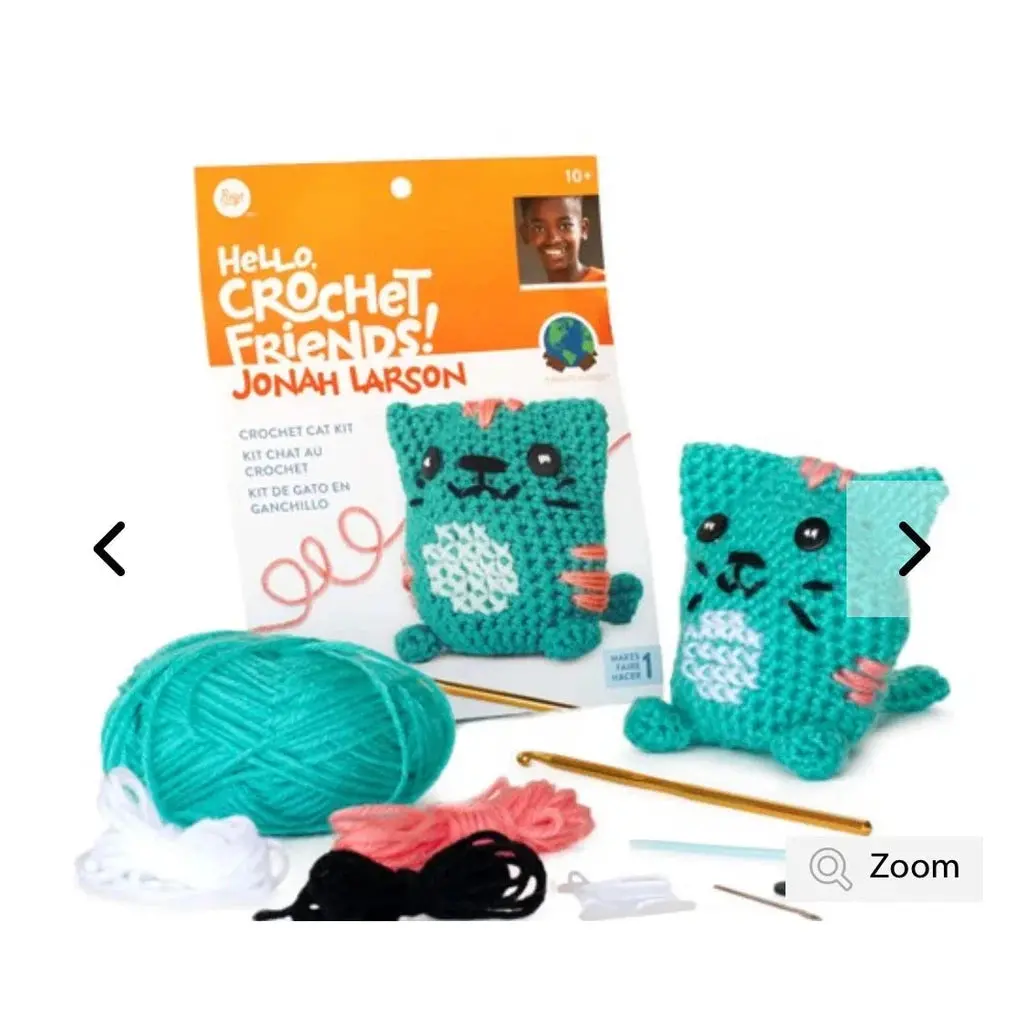 Jonah Crochet Cat Kit 1