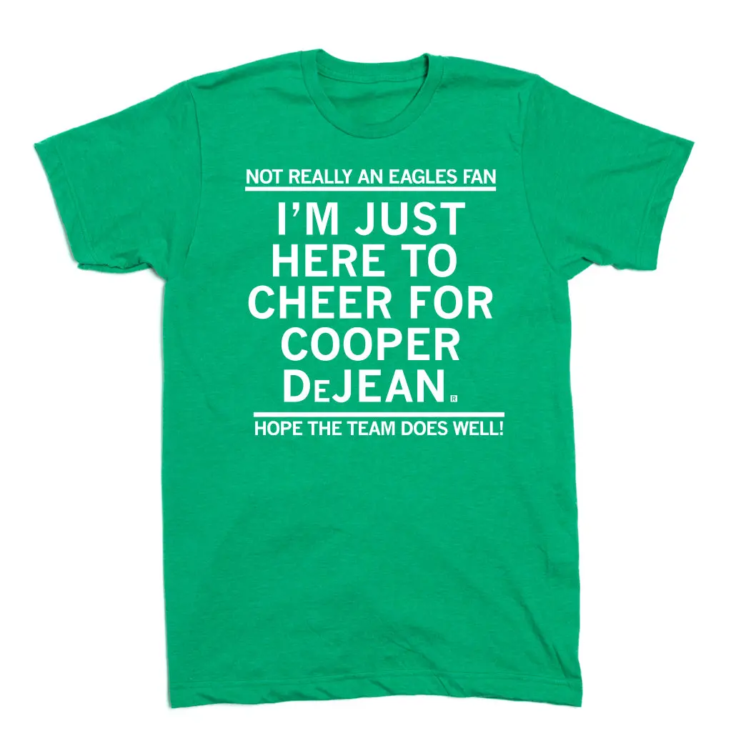 I'm Just Here To Cheer For Cooper Dejean 2