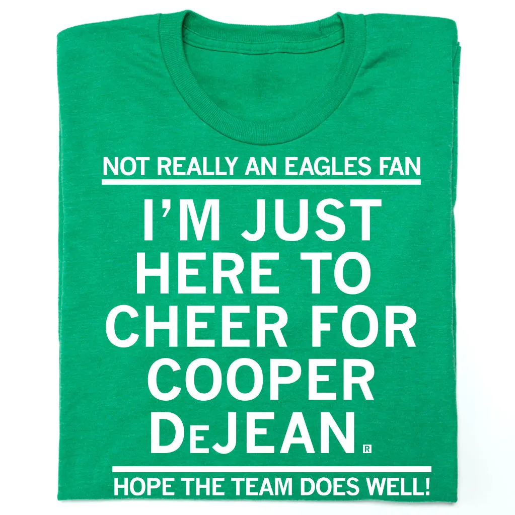 I'm Just Here To Cheer For Cooper Dejean 1