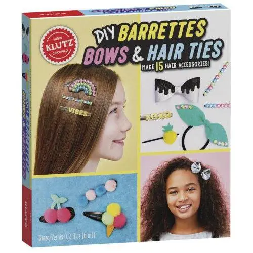Klutz Diy Barrettes, Bows & Hair Ties 1