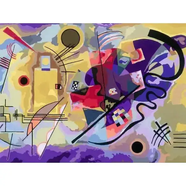 Kandinsky: Yellow, Red, Blue Creart 2