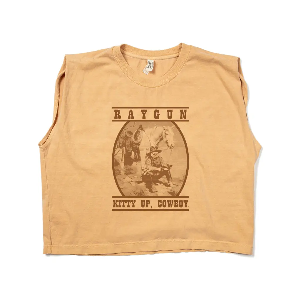 Kitty Up Vintage Muscle Crop Top 1