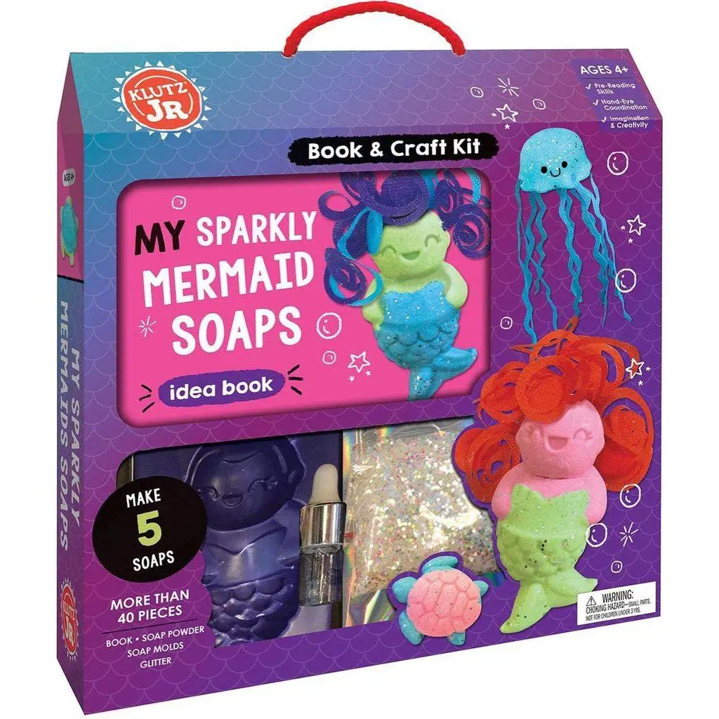 Klutz Jr - My Sparkly Mermaids Soap 1