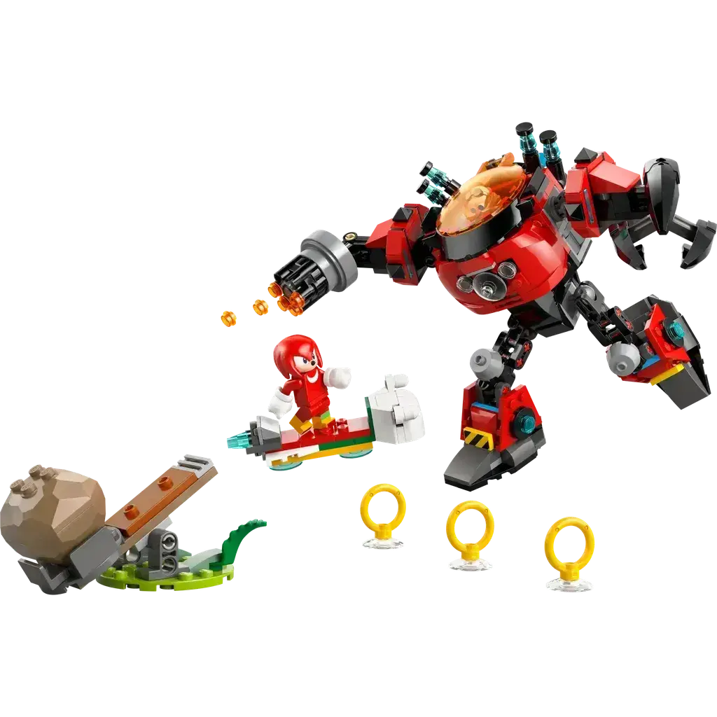 Knuckles Vs. Dr. Eggman Egg Crusher Mech 1
