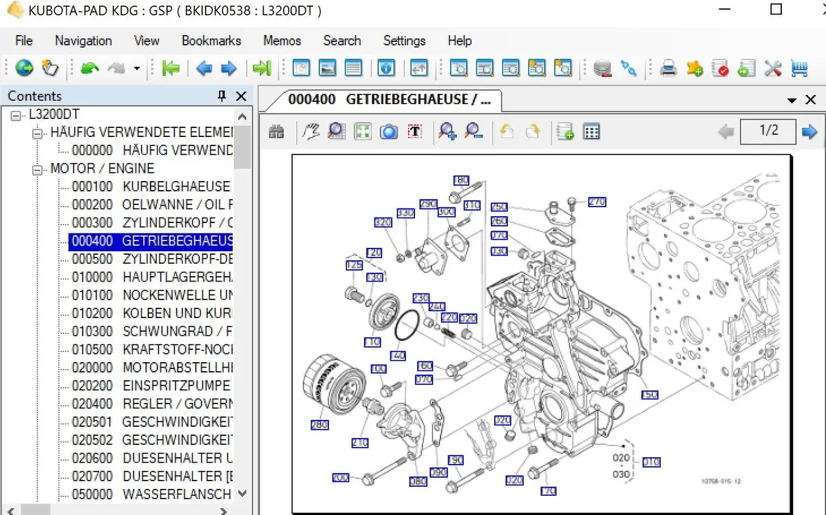 Kubota Epc Tractor, Construction, Power Products, Utility Vehicle, Turf [06.2021] English - Spanish 1