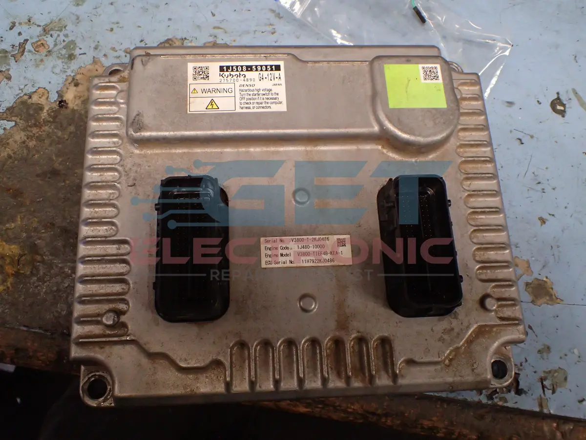 Kubota V3800 Ecu Repair Service - No Communications 1