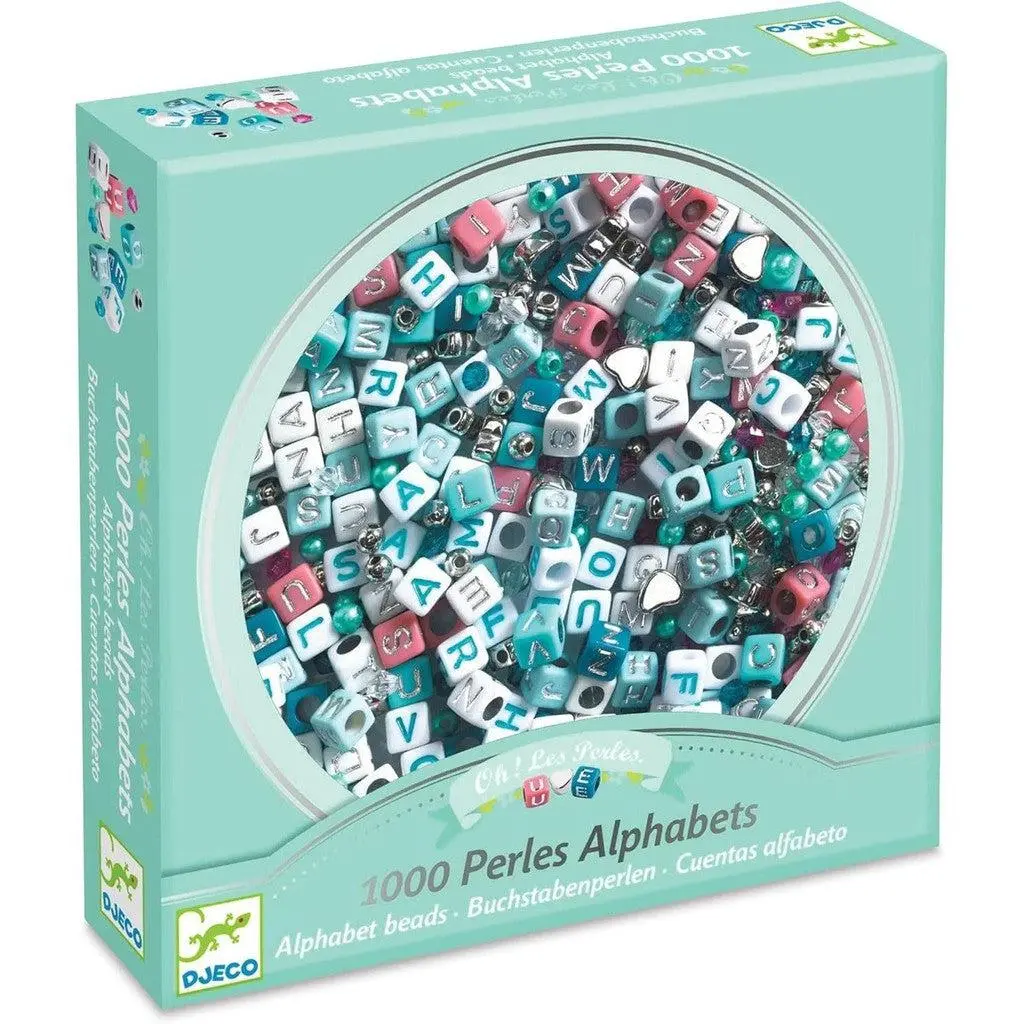 Lga Alphabet Beads - Silver 1