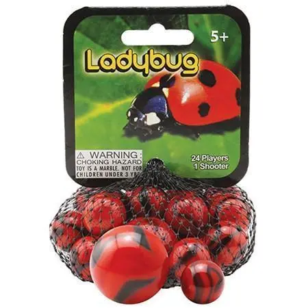 Ladybug Marbles 1